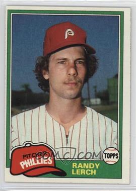 1981 Topps - [Base] #584 - Randy Lerch