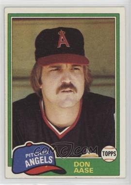 1981 Topps - [Base] #601 - Don Aase [Noted]