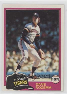 1981 Topps - [Base] #614 - Dave Rozema