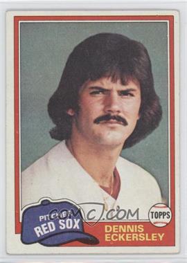 1981 Topps - [Base] #620 - Dennis Eckersley