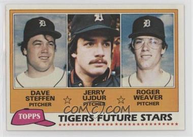 1981 Topps - [Base] #626 - Future Stars - Dave Steffen, Jerry Ujdur, Roger Weaver