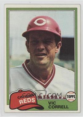 1981 Topps - [Base] #628 - Vic Correll [Noted]