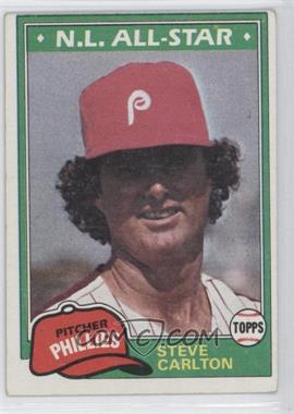 1981 Topps - [Base] #630 - Steve Carlton