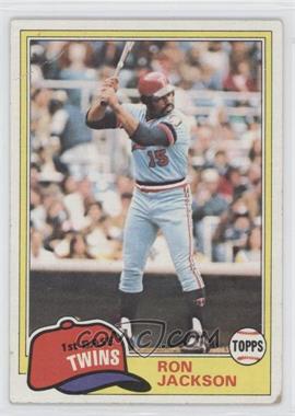 1981 Topps - [Base] #631 - Ron Jackson