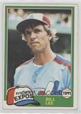 1981 Topps - [Base] #633 - Bill Lee [Poor to Fair]