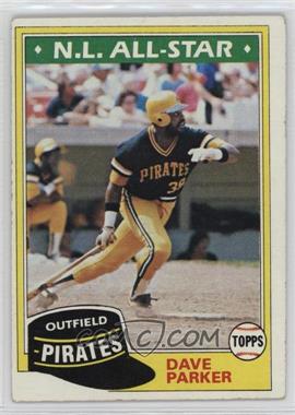 1981 Topps - [Base] #640 - Dave Parker [Good to VG‑EX]