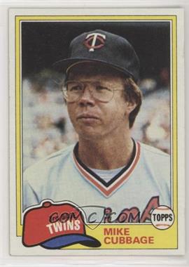 1981 Topps - [Base] #657 - Mike Cubbage