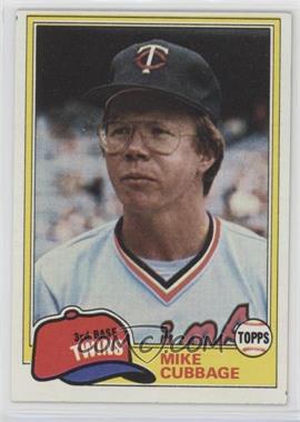 1981 Topps - [Base] #657 - Mike Cubbage