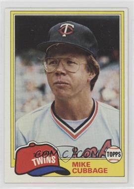 1981 Topps - [Base] #657 - Mike Cubbage