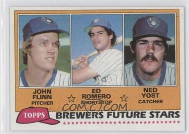 1981 Topps - [Base] #659 - Future Stars - John Flinn, Ed Romero, Ned Yost