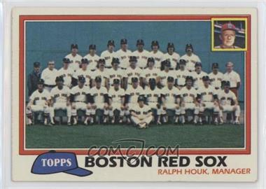 1981 Topps - [Base] #662 - Team Checklist - Boston Red Sox