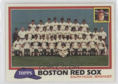 1981 Topps - [Base] #662 - Team Checklist - Boston Red Sox