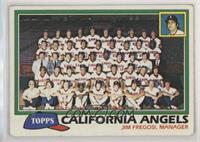 Team Checklist - California Angels [Poor to Fair]