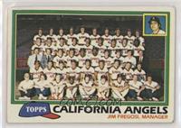 Team Checklist - California Angels [Poor to Fair]