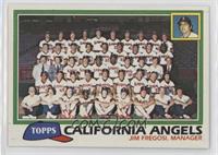 Team Checklist - California Angels