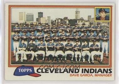1981 Topps - [Base] #665 - Team Checklist - Cleveland Indians
