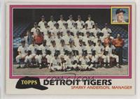 Team Checklist - Detroit Tigers