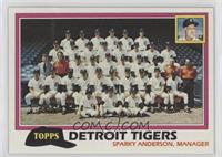 Team Checklist - Detroit Tigers