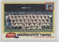 Team Checklist - Minnesota Twins [Noted]