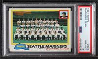 Team Checklist - Seattle Mariners [PSA 8 NM‑MT]