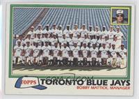 Team Checklist - Toronto Blue Jays