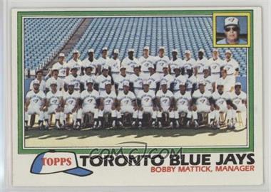 1981 Topps - [Base] #674 - Team Checklist - Toronto Blue Jays