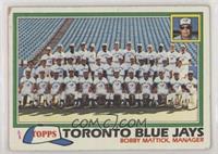 Team Checklist - Toronto Blue Jays [Poor to Fair]