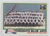 Team Checklist - Toronto Blue Jays