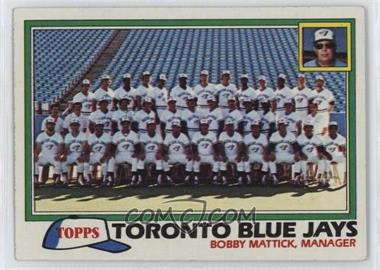 1981 Topps - [Base] #674 - Team Checklist - Toronto Blue Jays