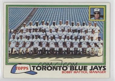 1981 Topps - [Base] #674 - Team Checklist - Toronto Blue Jays