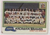 Team Checklist - Atlanta Braves [Poor to Fair]