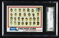 Team Checklist - Chicago Cubs [SGC 10 GEM]