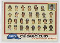 Team Checklist - Chicago Cubs