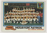 Team Checklist - Houston Astros