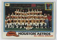 Team Checklist - Houston Astros