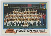 Team Checklist - Houston Astros