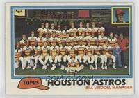 Team Checklist - Houston Astros