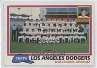 Team Checklist - Los Angeles Dodgers