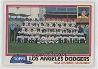 Team Checklist - Los Angeles Dodgers