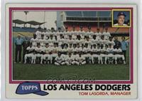 Team Checklist - Los Angeles Dodgers [Good to VG‑EX]