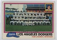 Team Checklist - Los Angeles Dodgers [EX to NM]