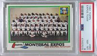 Team Checklist - Montreal Expos [PSA 8 NM‑MT]