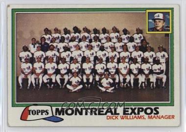 1981 Topps - [Base] #680 - Team Checklist - Montreal Expos [EX to NM]