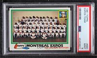 Team Checklist - Montreal Expos [PSA 9 MINT]