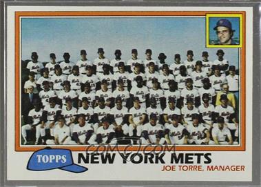 1981 Topps - [Base] #681 - Team Checklist - New York Mets [Noted]