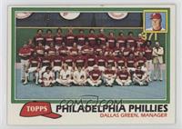 Team Checklist - Philadelphia Phillies [Good to VG‑EX]