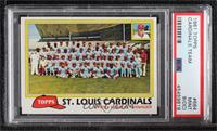 Team Checklist - St. Louis Cardinals [PSA 9 MINT (OC)]