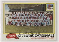 Team Checklist - St. Louis Cardinals