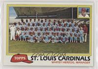 Team Checklist - St. Louis Cardinals