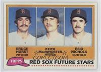 Future Stars - Bruce Hurst, Keith MacWhorter, Reid Nichols [EX to NM]